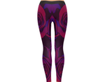 Dope Rose Leggings - Plum