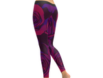 Dope Rose Leggings - Plum