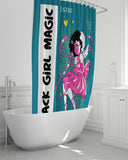 Black Girl Magic Shower Curtain 72"x72"