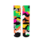 ™️ Neon 2&Fro Camo Men's Socks