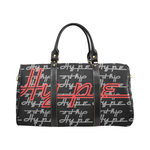 Hype Waterproof Travel Bag/Small (Black/flame)