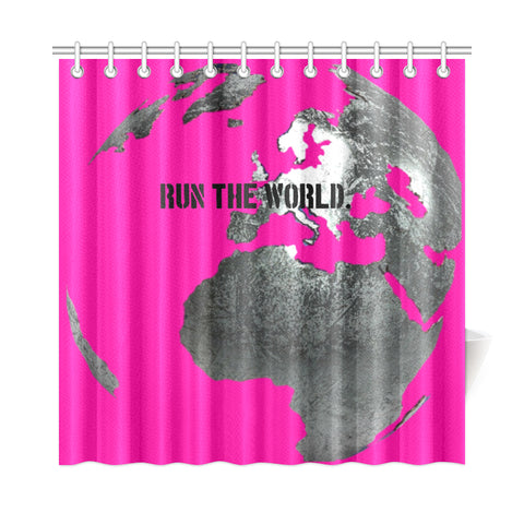 Pink Mogul Shower CurtainS