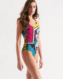 Woke too Women's One-Piece Swimsuit