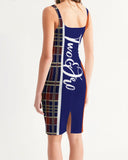 Mad Plaid Women's Midi Bodycon Dress