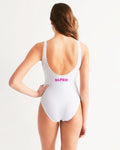 Black Cat branded logo Women's One-Piece Swimsuit