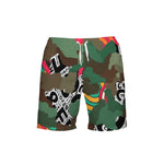 Wild Child Camo  Men's Swim Trunk