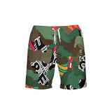 Wild Child Camo  Men's Swim Trunk