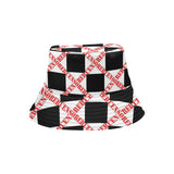 Black Censored Bucket Hat