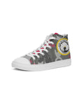 Resist (gray) camouflage Men's Hightop Canvas Shoes