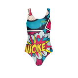 Woke Comic Women's One-Piece Swimsuit