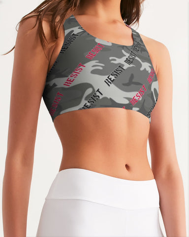 Resist Camo Sports Bra