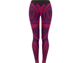 Dope Rose Leggings - Plum