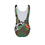 © 2&Fro Green Camo Ladies One-Piece Swimsuit