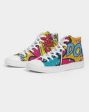 Woke Comic Women's Hightop Canvas Shoes