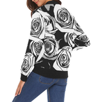 Dope Rose BlackWhite Bomber - ladies