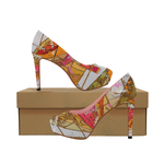 Signature Orange Burst High Heels