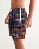 Mad Plaid Men's Swim Trunks