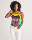 Women's Black Girl Magic Cropped Tank