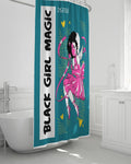 Black Girl Magic Shower Curtain 72"x72"