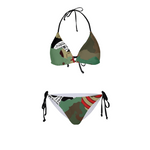 © 2&Fro Green Camo print Women's Bikini