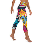 Woke Comic Yoga Capri Leggings