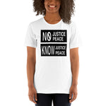 Know Justice Know Peace Short-Sleeve Unisex T-Shirt