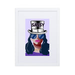 "SASSY" Framed Poster With Mat