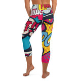 Woke Comic Yoga Capri Leggings