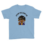 Stop Killing Us (Boy) Youth Short Sleeve T-Shirt