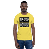 No Justice No Peace Short-Sleeve Unisex T-Shirts