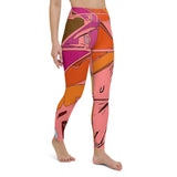 Peach Burst Leggings