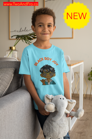 Black Boy Joy Youth Short Sleeve T-Shirt